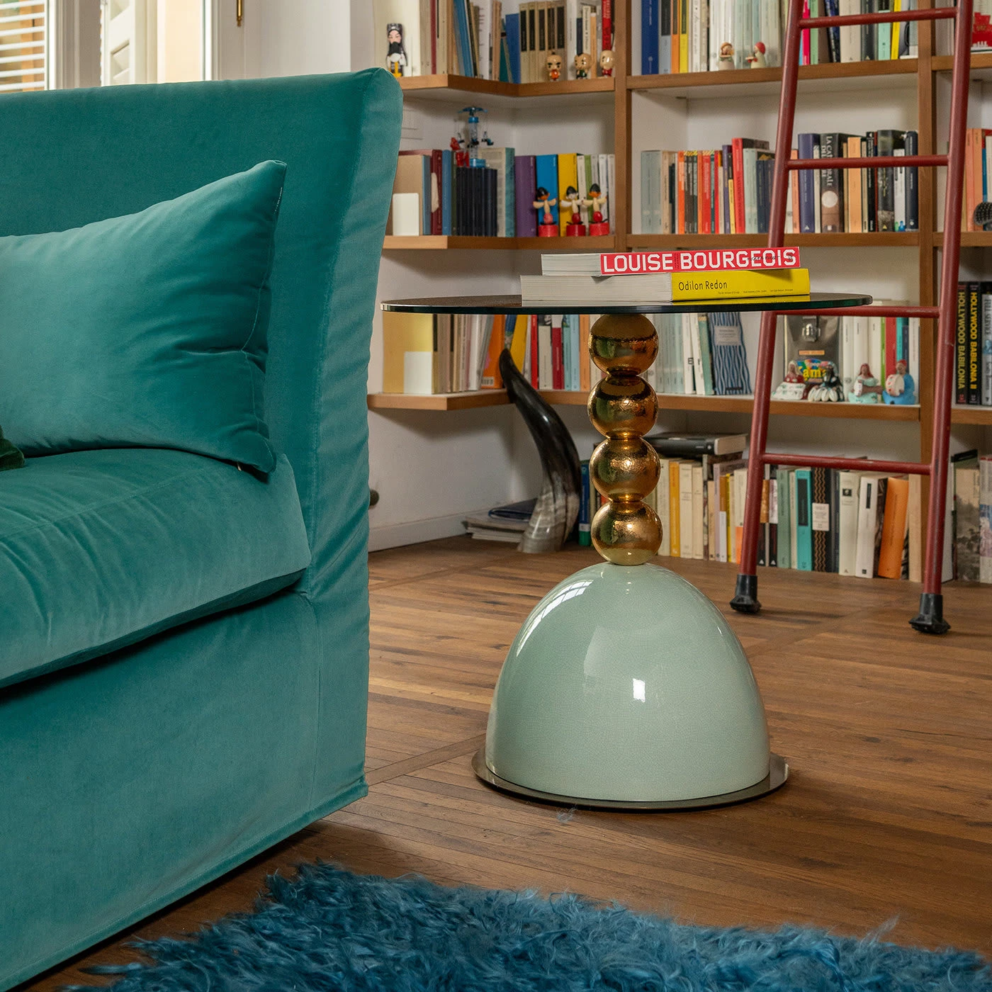 Pins Green Side Table 5 Pins Green Side Table - Image 3