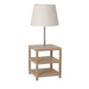Bedside Table With Lamp By Michele Bonan