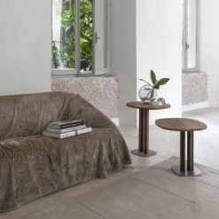 Manhattan Tall Asymmetrical Walnut Side Table -Slide Sales 0wav25w7m1zidj2nzn88ccr63l5a