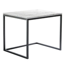 Esopo Black And White Side Table By Antonio Saporito