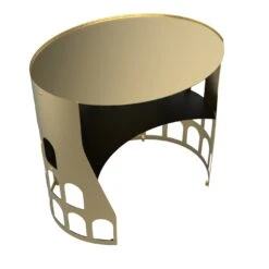 Flavio Golden And Black Coffee Table