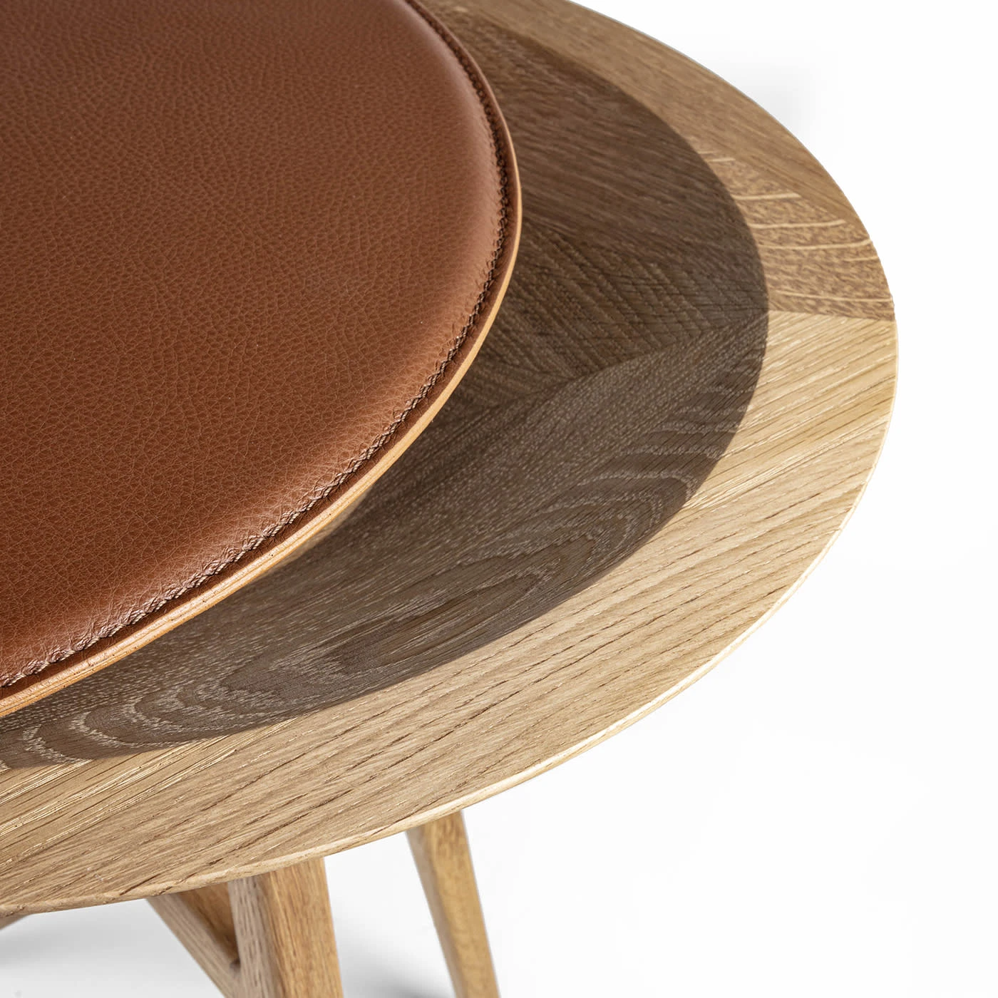 Joker Round Brown Accent Table 6 Joker Round Brown Accent Table - Image 4