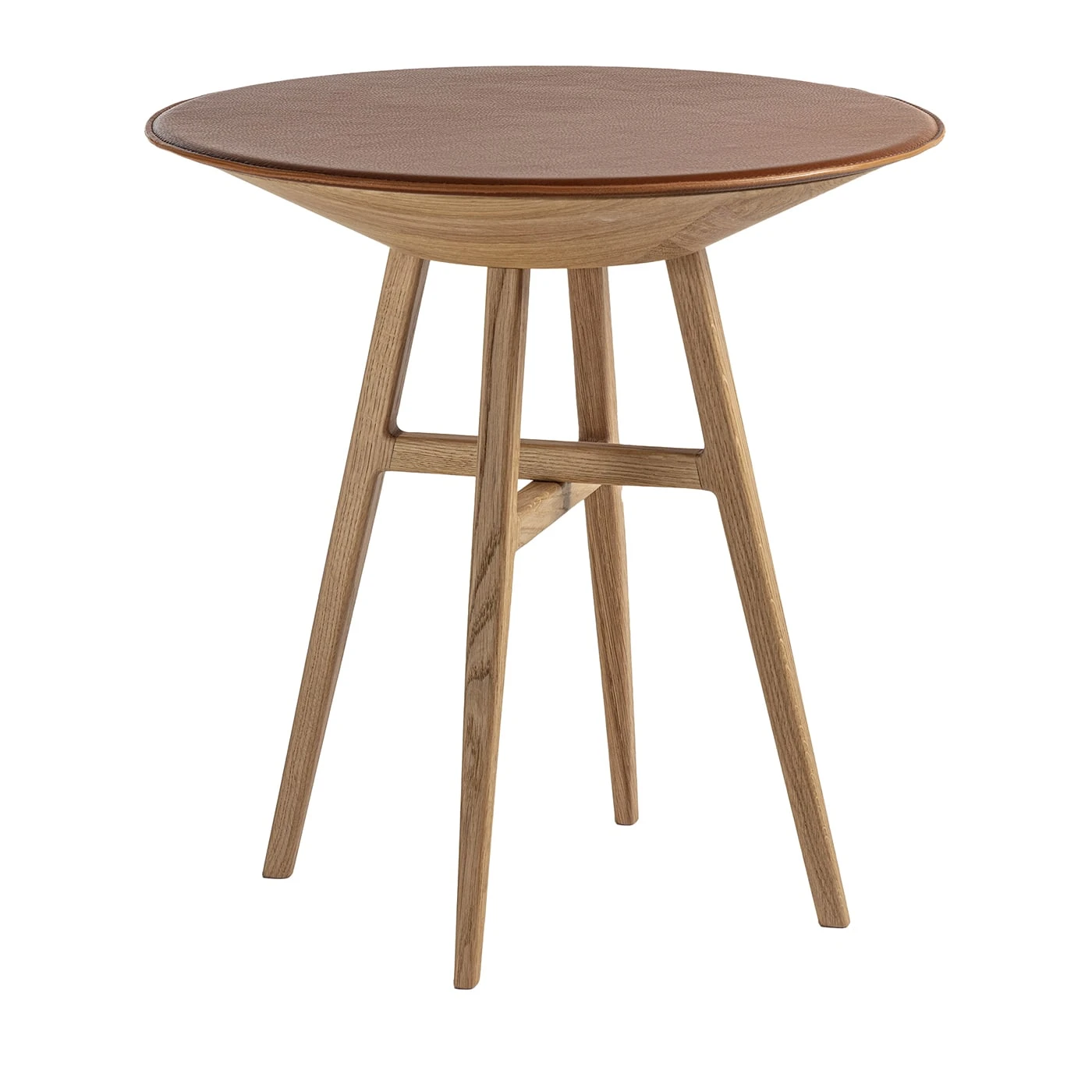 Joker Round Brown Accent Table 3 Joker Round Brown Accent Table