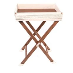 Cream Bistro Side Table