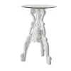 Slide Master Of Love White Bistro Table With Round Top