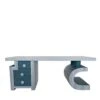 Scriba Azure & Gray Desk -Slide Sales 6n36v24n8a2p9a7udtdpvz1sjci7