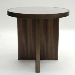 Satin Flat Zebrano Side Table -Slide Sales 6szwom7099o3bybxu3z3nv3z5575