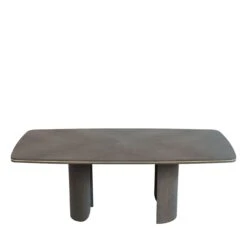 Edo Extendable Dark Eucalyptus Dining Table