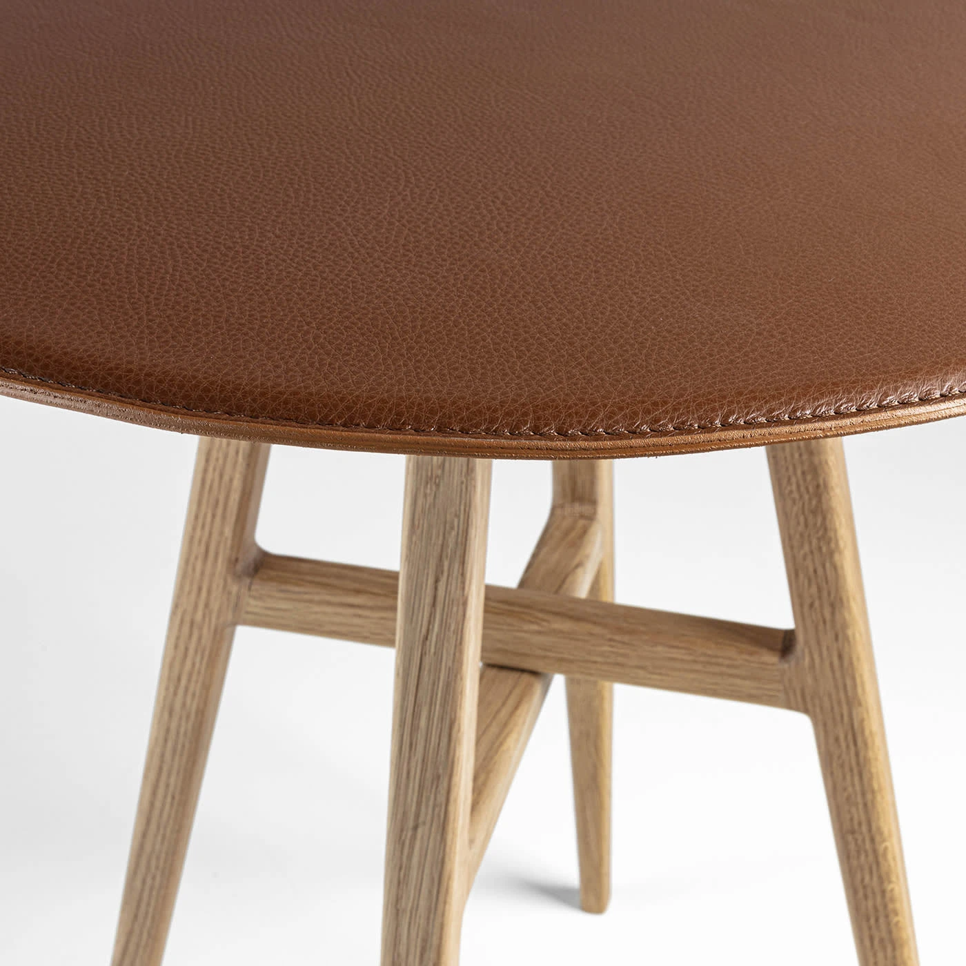 Joker Round Brown Accent Table 7 Joker Round Brown Accent Table - Image 5
