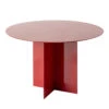 Across Large Red Side Table