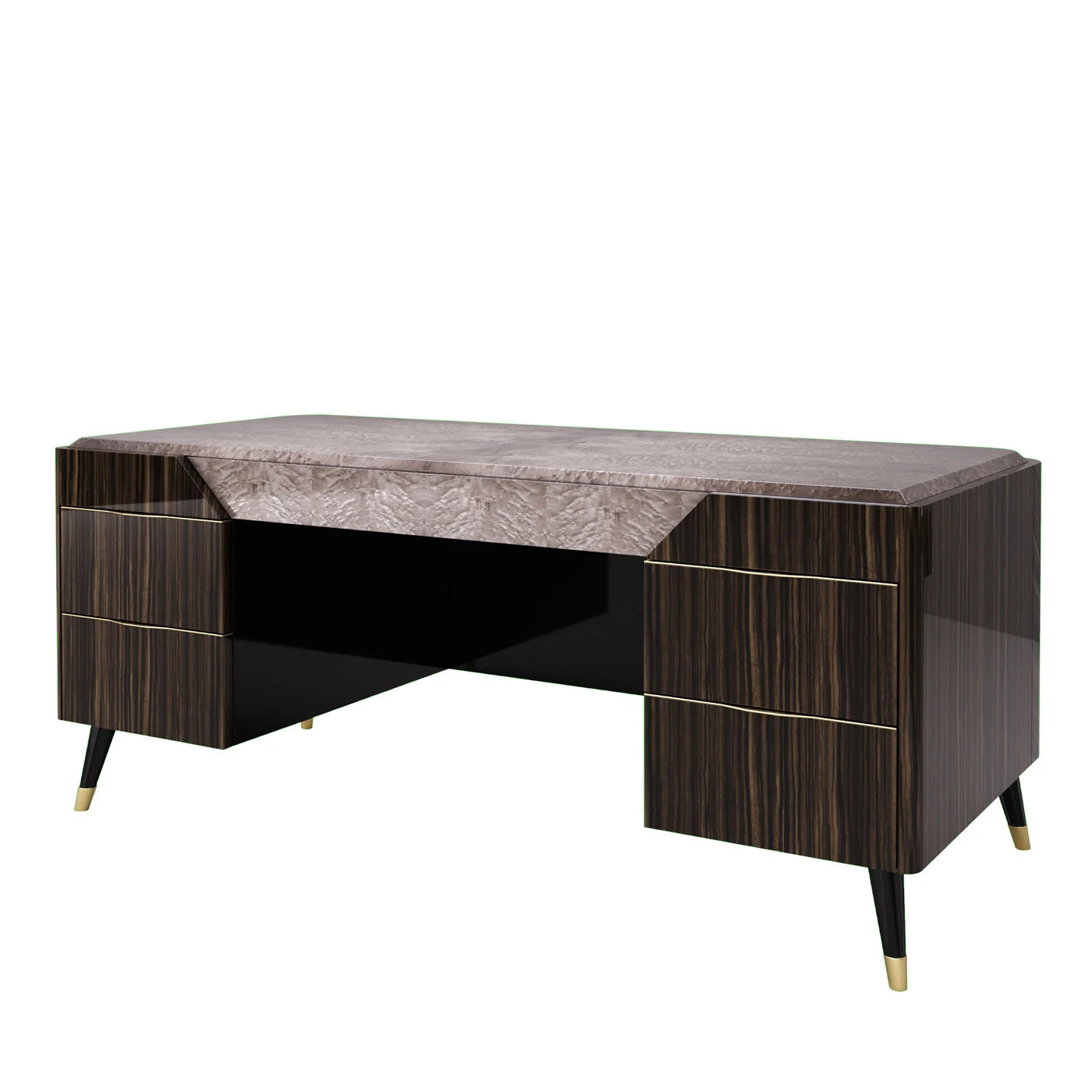 Olivette Dark Wood Writing Desk 3 Olivette Dark Wood Writing Desk