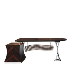 Cartesio Writing Desk In Ebony