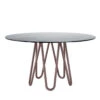 Meduse Dining Table With Marquinia Marble Top By GamFratesi