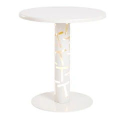 Thau Medium White Bistro Table