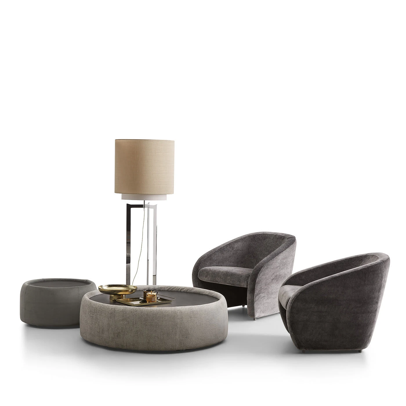 Cubic Large Beige Coffee Table By Design R. Tapinassi_M. Manzoni 4 Cubic Large Beige Coffee Table By Design R. Tapinassi_M. Manzoni - Image 2