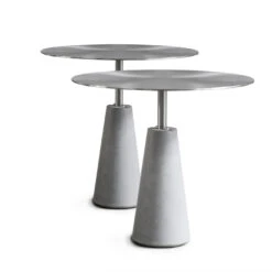 Ed004 Steel And White Stone Side Table 6 Ed004 Steel And White Stone Side Table -Slide Sales EDIZMI 031 B20190926 7 1cmwap9