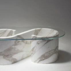 Sergio Marble Coffee Table -Slide Sales FELLLU 001 C20200313 47 x1872l