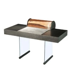 Roll Black Desk