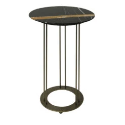 Aur Black Bistro Table