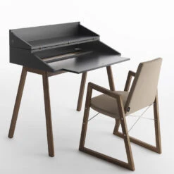 Bureau Black Writing Desk By Esa Vesmanen -Slide Sales HORMPN 025 C20190731 7 1c387uv