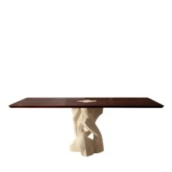 Alex Wood Table By Giandomenico Sandri