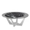 Hac Gray Oval Coffee Table With Carnico Marble Top -Slide Sales MADAMI 00620180912 16949 10wxvzr