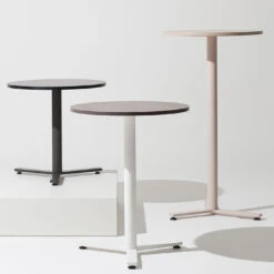 K-Word Large Pink Bistro Table By Giovanni Giacobone + Massimo Roj Progetto CMR -Slide Sales MANEMN 052 C20210330 28 y025e7