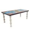 Madras Table By Nathalie Du Pasquier - Memphis Milano
