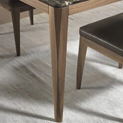 Cut Dining Table With Emperador Marble Top -Slide Sales PACICO 067 B20180918 17518 10wn19y