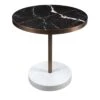 Rene Bistro Table In Nero Marquinia Marble By Piero Lissoni