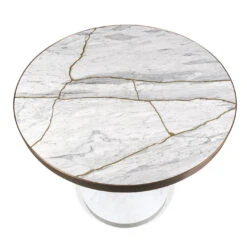 Rene Bistro Table In Bianco Nuvolato Lost Stone By Piero Lissoni -Slide Sales SALVLU 099 B20200326 17 1qyjvyl