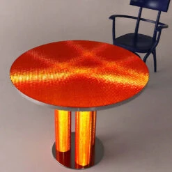 Reflective Collection - Round Bistro Table -Slide Sales SEBAMI 011 C20190521 7 bs5nqr