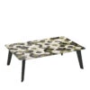 Owen Metallic Pattern Coffee Table