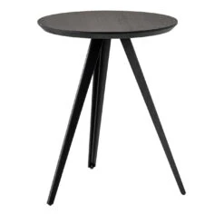 Aky Contract Black Tripod Bistro Table By Emilio Nanni