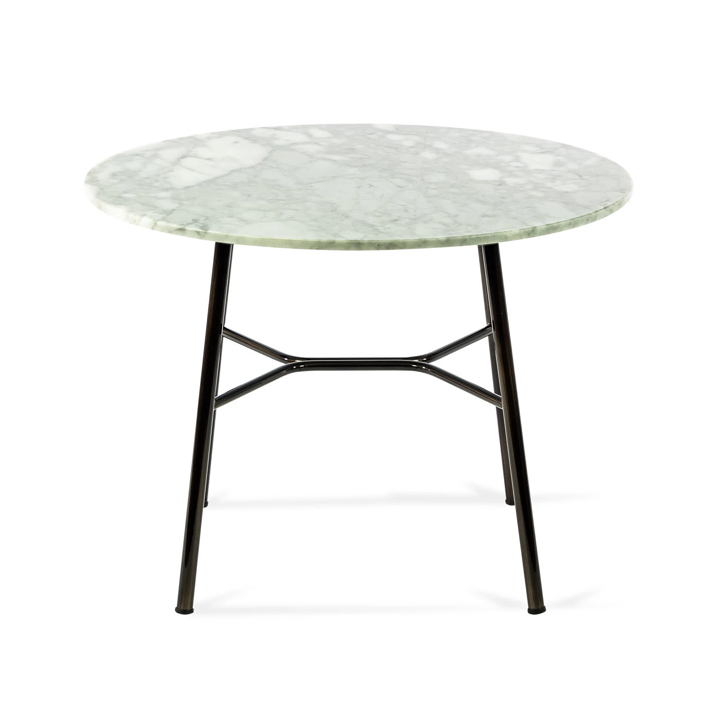 Yuki Round Side Table With White Carrara Top # 1 By Ep Studio 4 Yuki Round Side Table With White Carrara Top # 1 By Ep Studio - Image 2