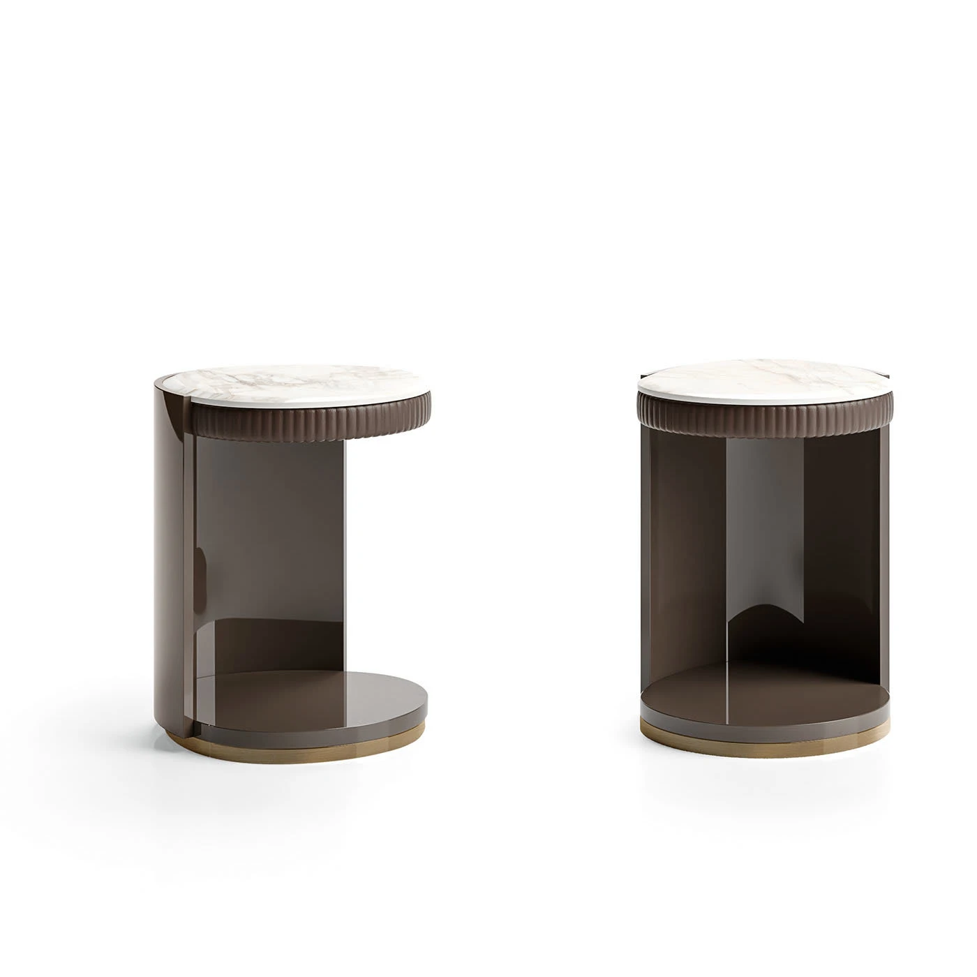 Dagmar Side Table With Marble Top 4 Dagmar Side Table With Marble Top - Image 2