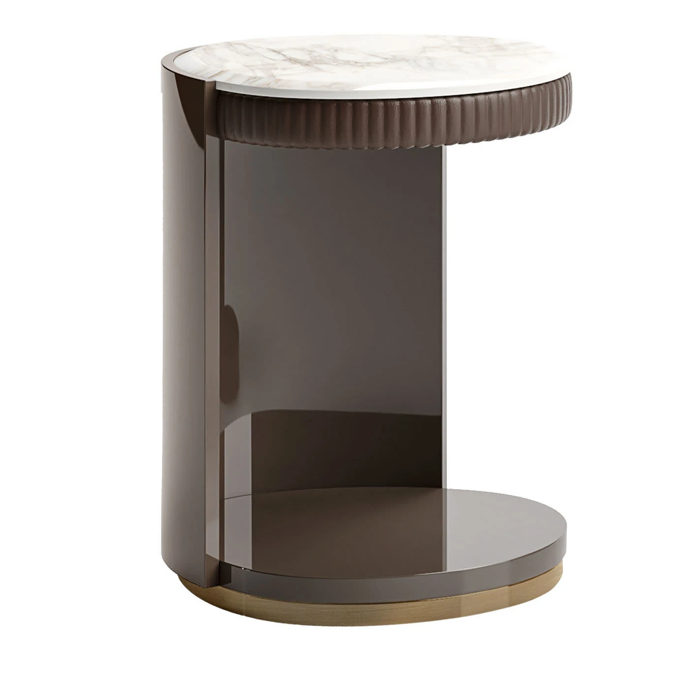 Dagmar Side Table With Marble Top 3 Dagmar Side Table With Marble Top