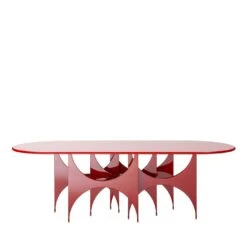 Butterfly Red Dining Table