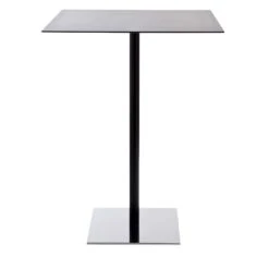 InCollection Tall Square Black Side Table