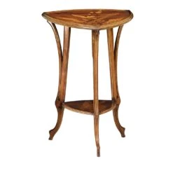 French Liberty Side Table By Emile Gallè