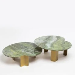 Monet Low Green & Golden Coffee Table -Slide Sales gzdot4tscnnftov9wgqaa6boavvb