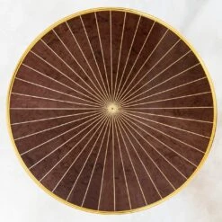 Amaranth And Gold Side Table -Slide Sales hg9j63lylzlphqgrxau4efhhqj11