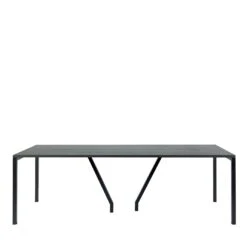 Cavalletta Large Rectangular Black Table By Studiocharlie