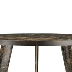 Native Dark Emperador Round Dining Table By Stefano Giovannoni -Slide Sales ij93b33tvhlo7bzg1d4eepisogzs