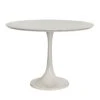Goatskin Flute Round White Pedestal Table -Slide Sales ijnu66nii44jx94d2c4jviokjut4