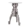 Slide Master Of Love Dove Gray Bistro Table With Round Top