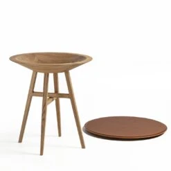 Joker Round Brown Accent Table 10 Joker Round Brown Accent Table -Slide Sales k5gl6ecycrl8dt3gn6ug0unb670x