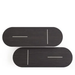 Baguette Tall Rounded Oak Coffee Table -Slide Sales lwe4nqyaukuknzp33vbh5m30oa6u