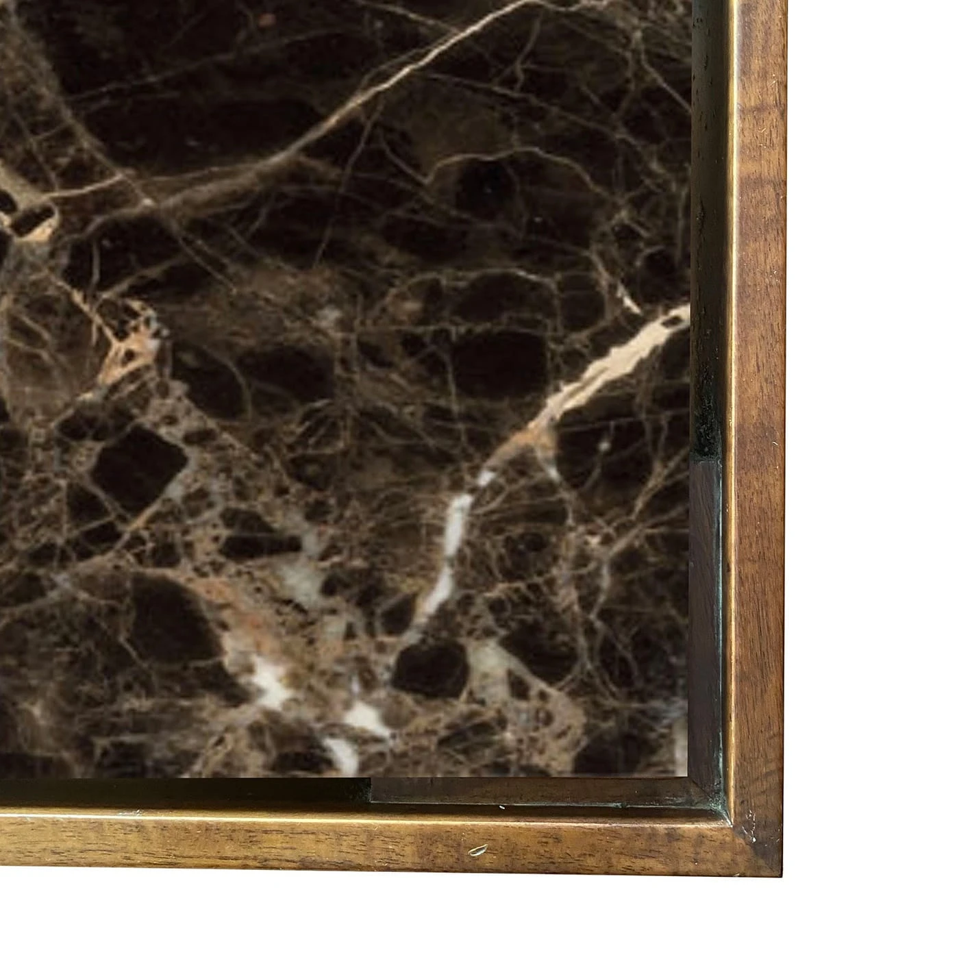 Appoggio Emperador Dark Square Coffee Table By Ferdinando Meccani 5 Appoggio Emperador Dark Square Coffee Table By Ferdinando Meccani - Image 3