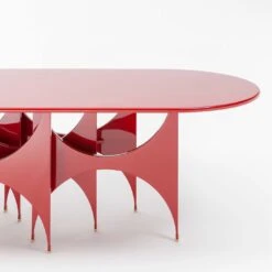 Butterfly Red Dining Table -Slide Sales ngfbgj2f71f6593xee5sglwj5dne